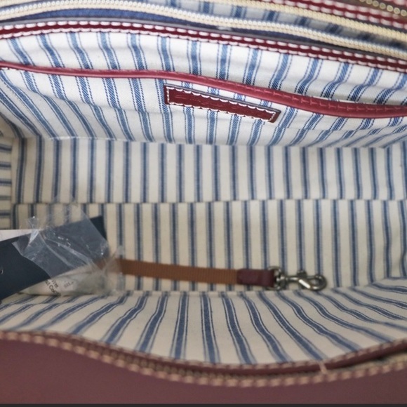 Dooney & Burke Burgundy Tote Bag - Picture 5 of 5